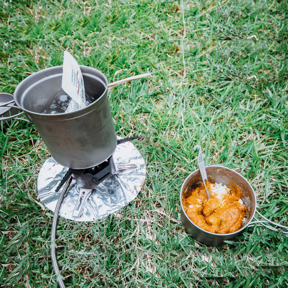 Ultralight 3-Piece Titanium Camping Cookware Set