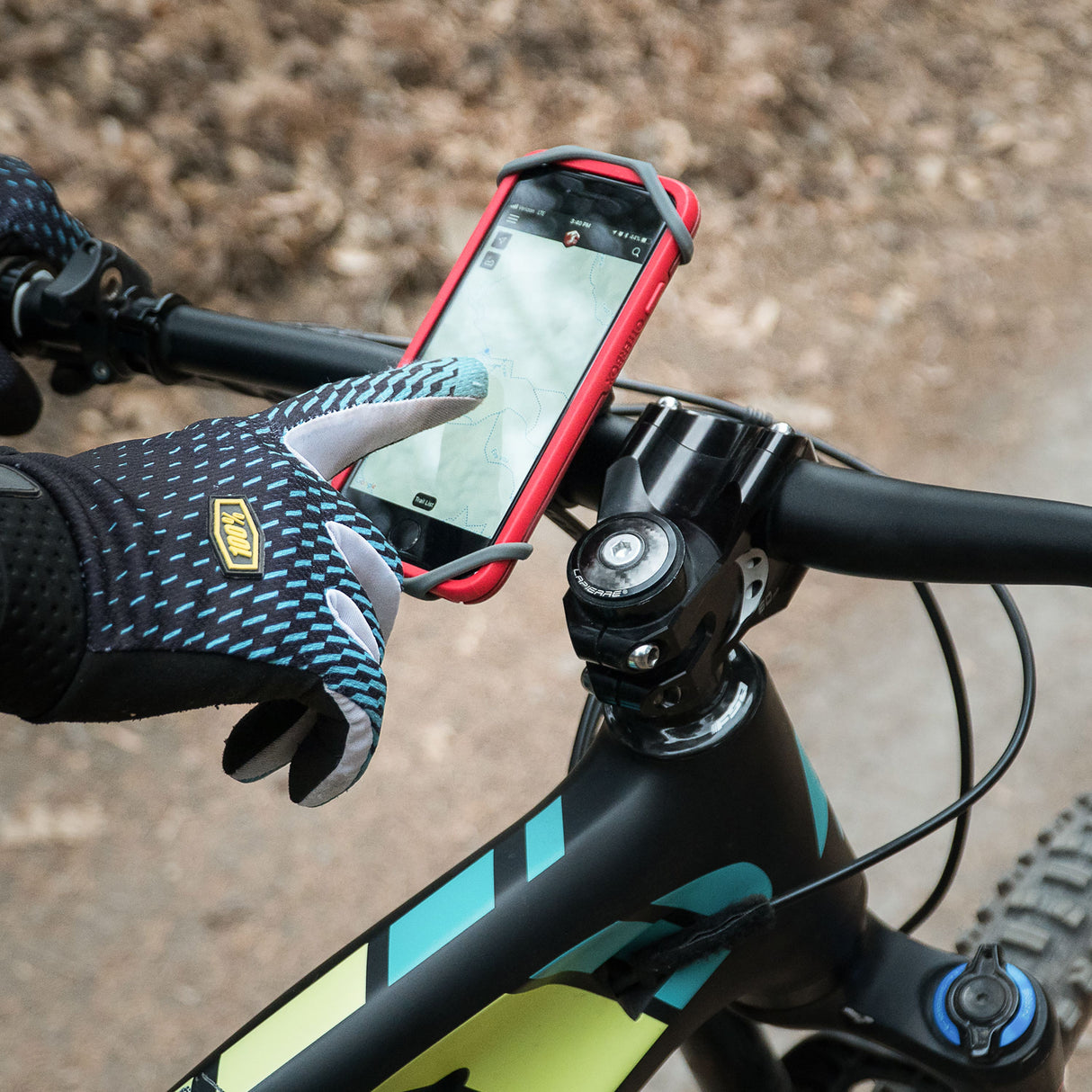 Nite Ize Wraptor Rotating Smartphone Bar Mount Bike Holder