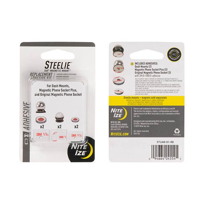 Steelie Universal Adhesive Replacement Kit