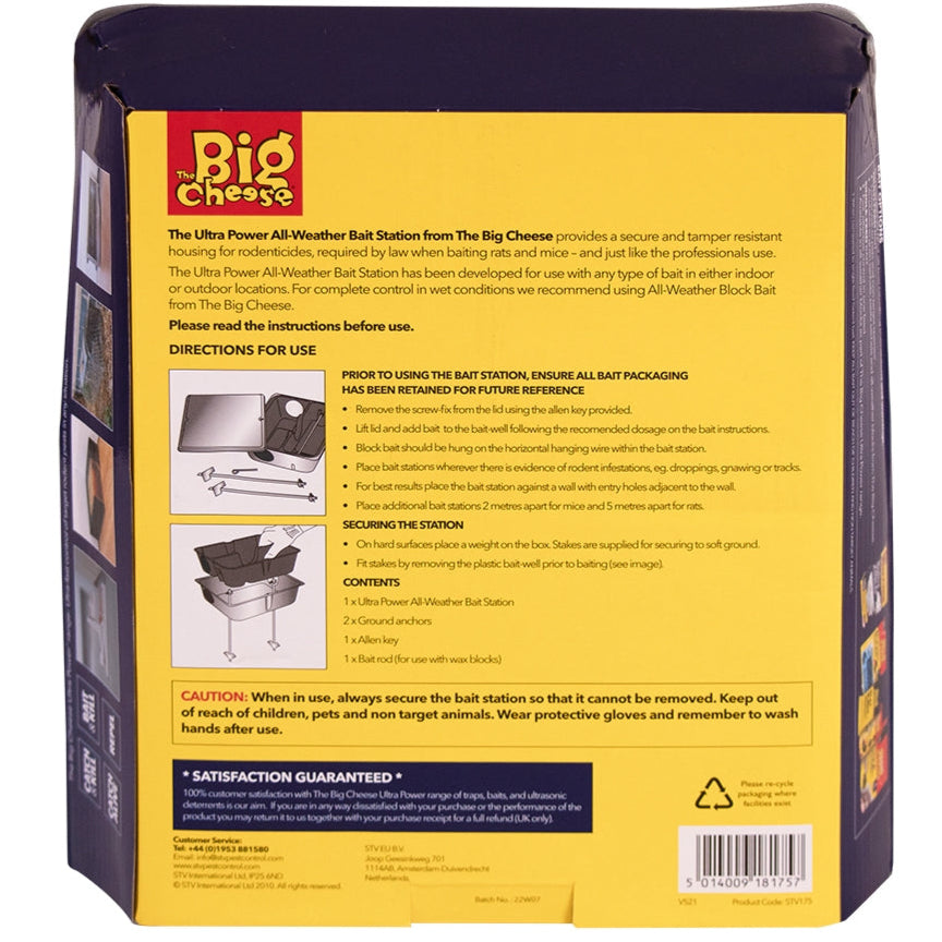 All-Weather Metal Bait Station