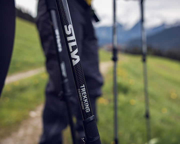 Trekking Poles Aluminum Carbon