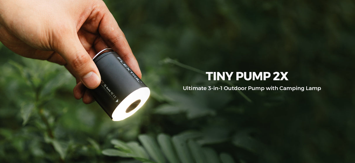 Flextail Tiny Pump 2X USB Mini Inflator Pocket Size