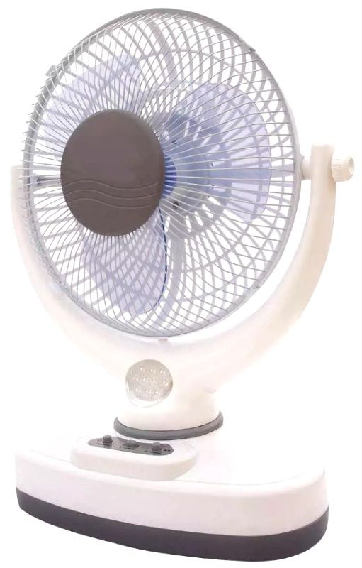 Tornado Oscillating Fan with LED Emergency Light