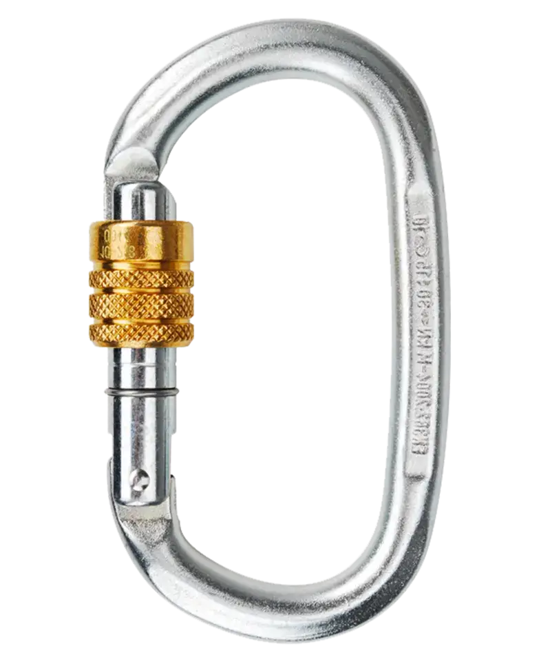 Steel Oval Screw - Locking Carabiners