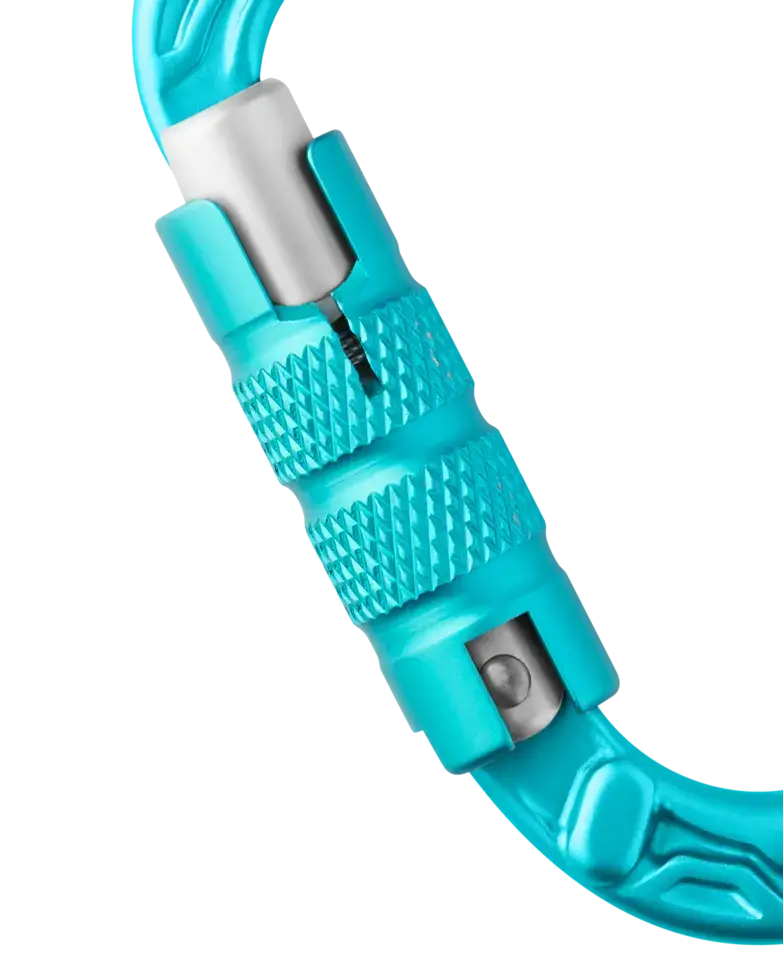 Edelrid HMS Bullet Triple RFID - Locking Carabiners