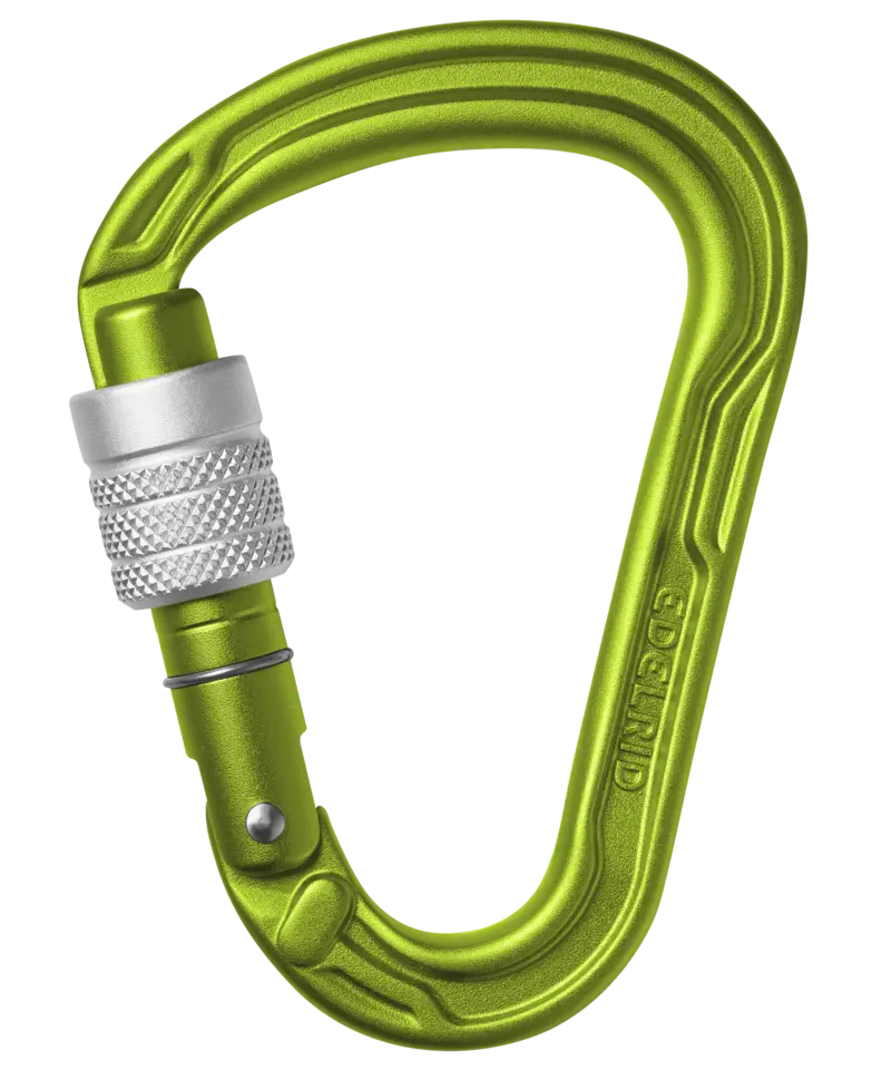 Edelrid HMS Strike Screw Locking Carabiner
