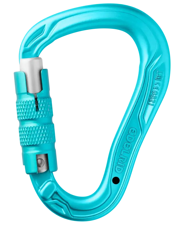 Edelrid HMS Bullet Triple RFID - Locking Carabiners