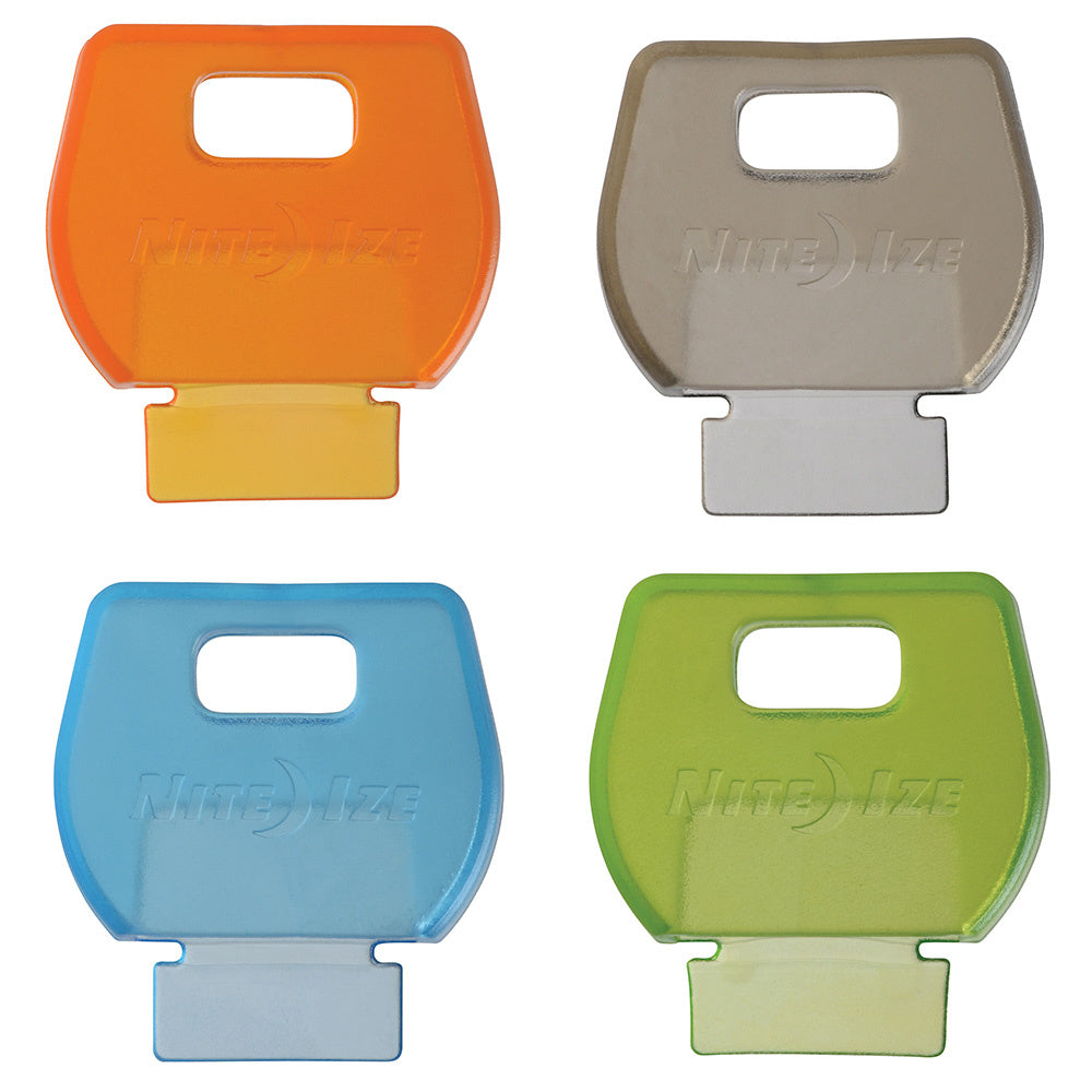 Nite Ize Identikey Covers 4 Pack Key Label ID Set