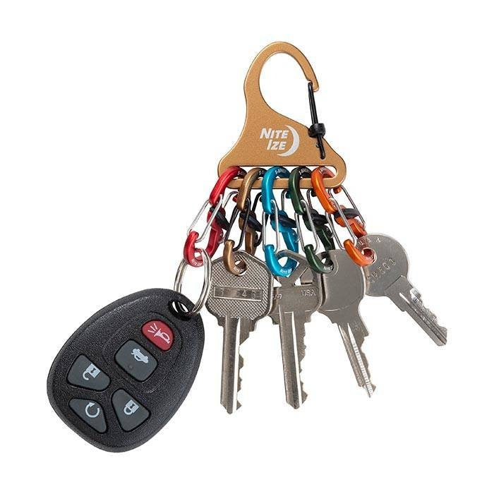 Nite Ize Keyrack Locker S-Biner Aluminum Key Holder