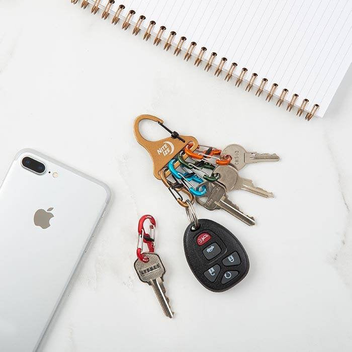 Nite Ize Keyrack Locker S-Biner Aluminum Key Holder