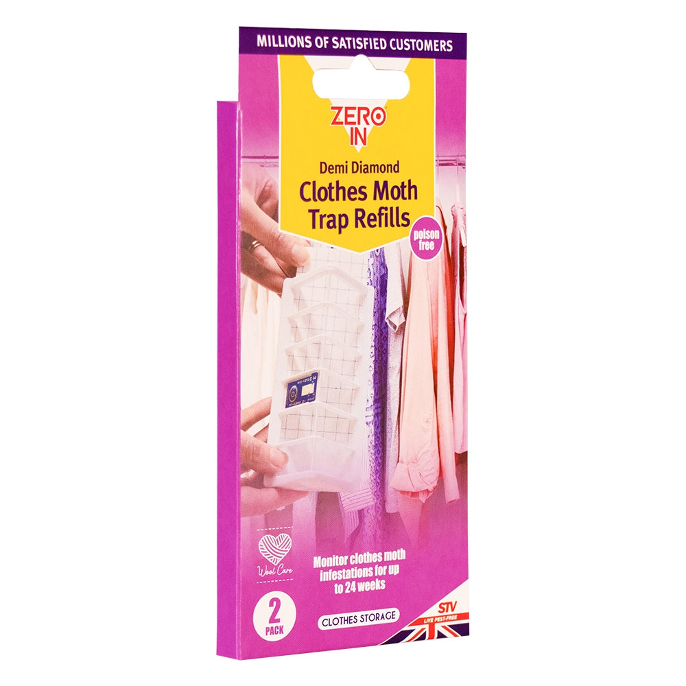 Demi-Diamond Clothes Moth Killer Refill - Twin Pack