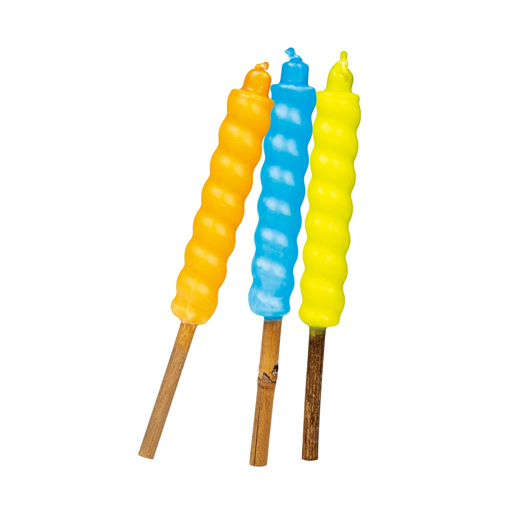STV Citronella Table Top Flares Outdoor Candle - Beach Party - 3-Pack