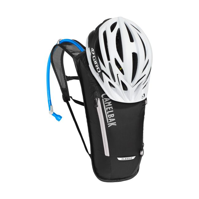 CamelBak Classic Light Hydration Pack helmet carry attachment.