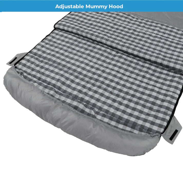 Core Equipment 40 Degree Double Cool Climate Queen Sleeping Bag