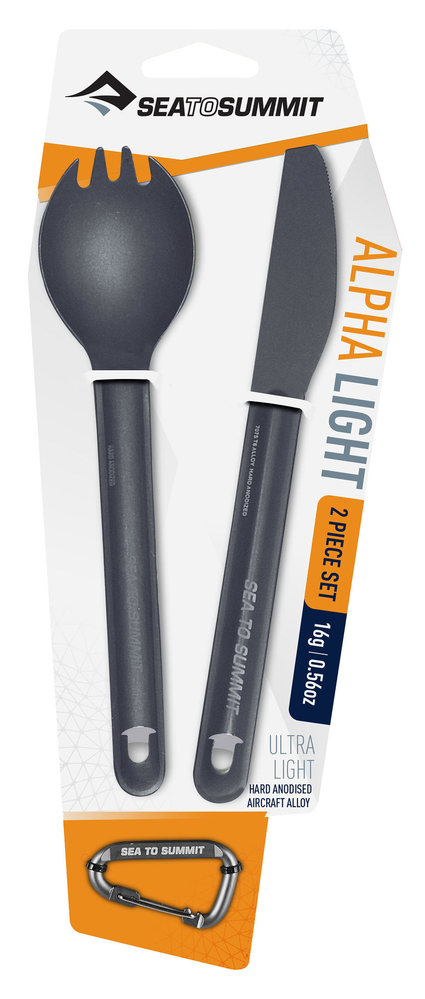 Sea to Summit Alpha Light Spork and Knife Set