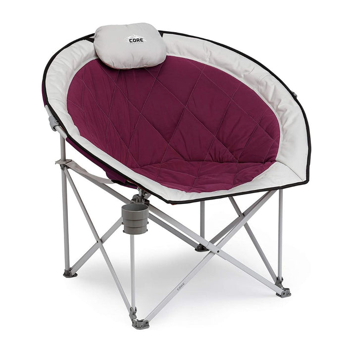 Core Equipment Oversized Padded Round Chair - Camping Chair