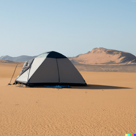 Camping Desert