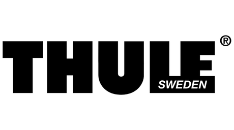 Thule logo showcasing the brand's commitment to quality travel gear and outdoor accessories.