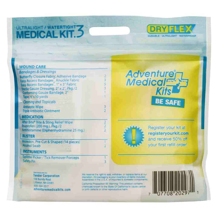 Ultralight/Watertight Medical Kit - .3