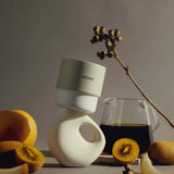 Sttoke Swirl 7 oz Ceramic Home Coffee Cup - Dishwasher Safe