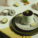 Sttoke Swirl 7 oz Ceramic Home Coffee Cup - Dishwasher Safe