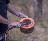 ARB Air Compressor Blow Gun being used in the UAE Forest
