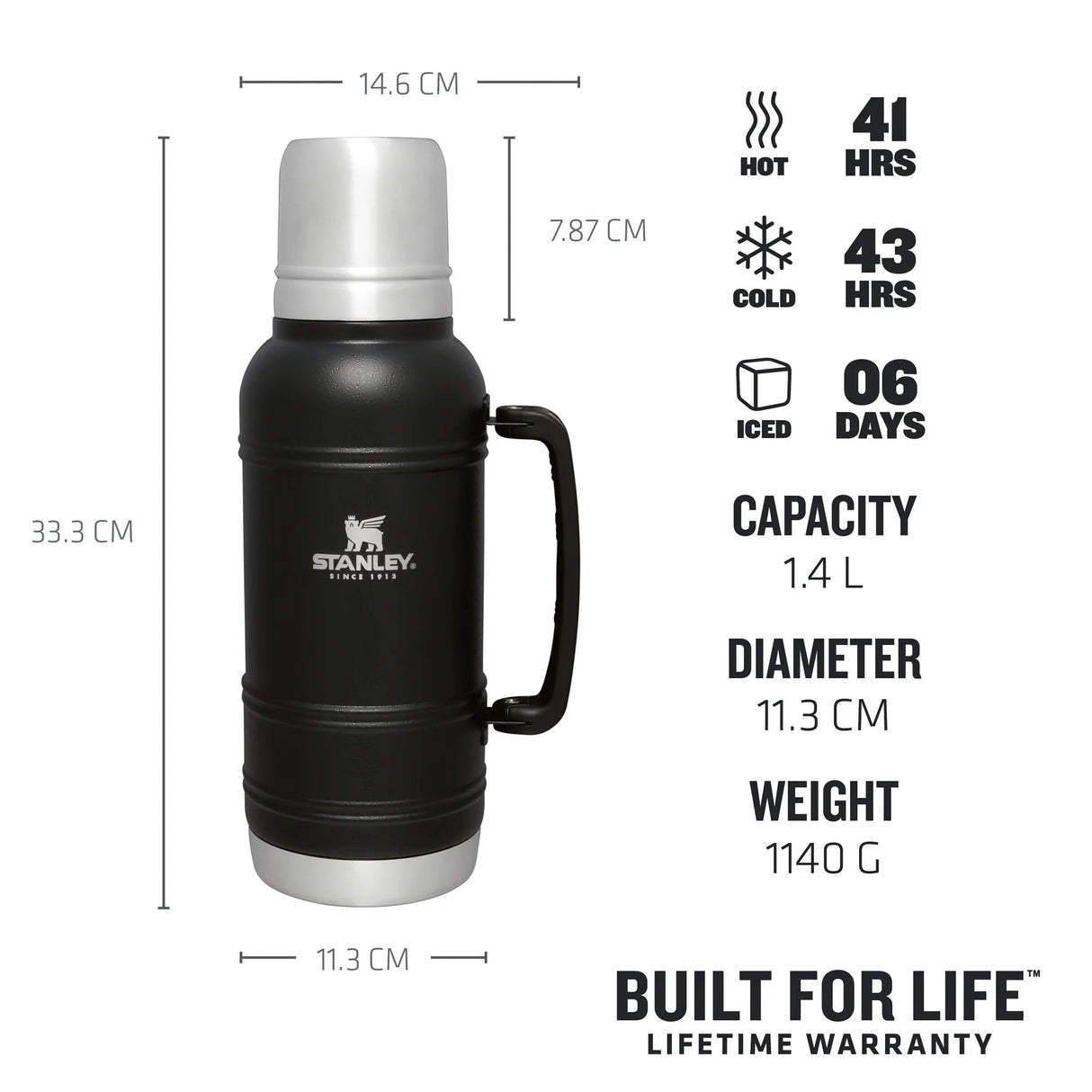 The Artisan Thermal Bottle | 1.4L