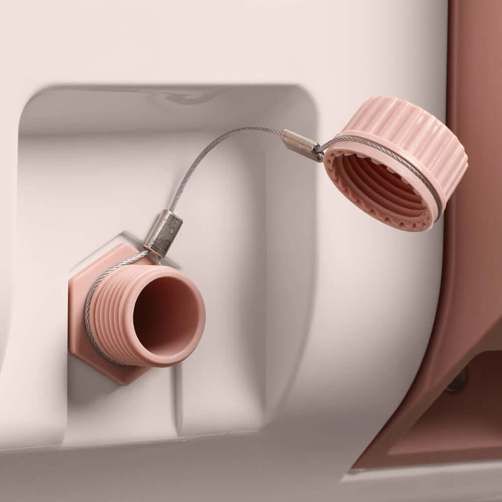 Stanley Easy-Carry Outdoor Wheeled Cooler - 47.3L - Rose Quartz