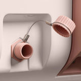 Stanley Easy-Carry Outdoor Wheeled Cooler - 47.3L - Rose Quartz