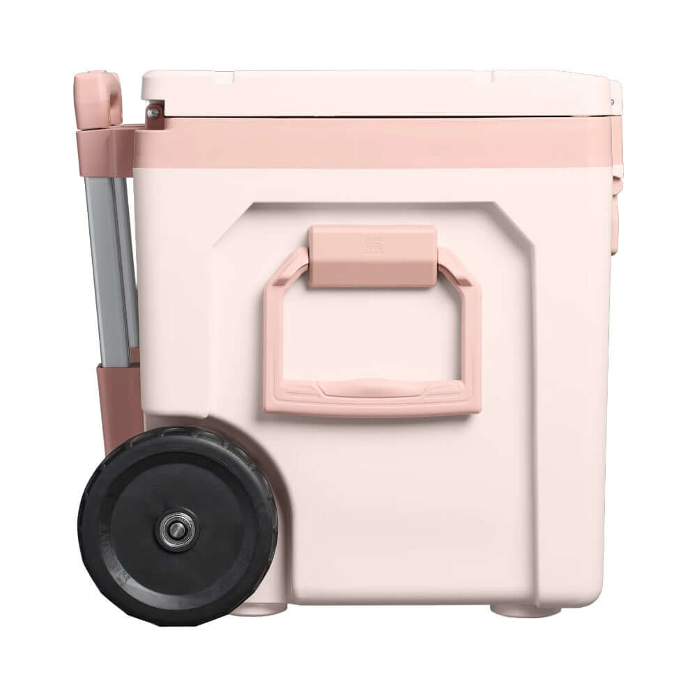 Stanley Easy-Carry Outdoor Wheeled Cooler - 47.3L - Rose Quartz