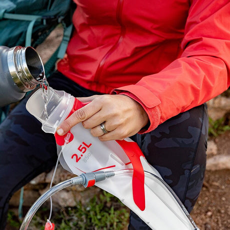 Osprey Hydraulics LT 2.5 L Reservoir System inside a bag