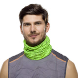 Buff Reflective Neck Gaiter HTR Lime