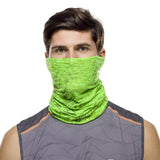 Buff Reflective Neck Gaiter HTR Lime