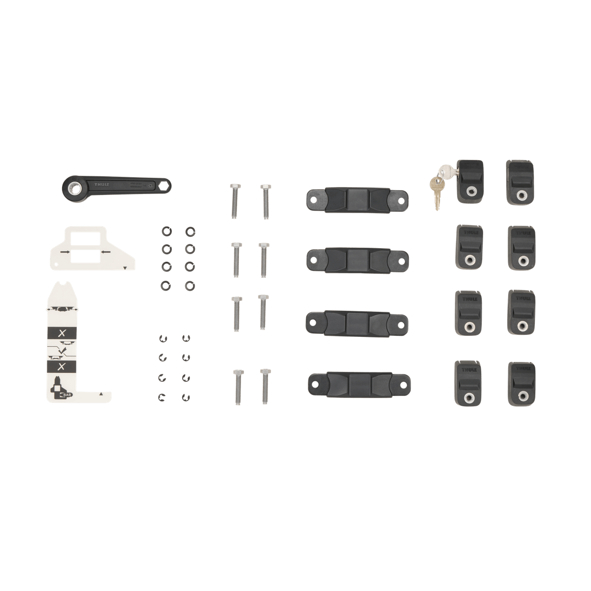 Thule Mounting Brackets - 4 Pack