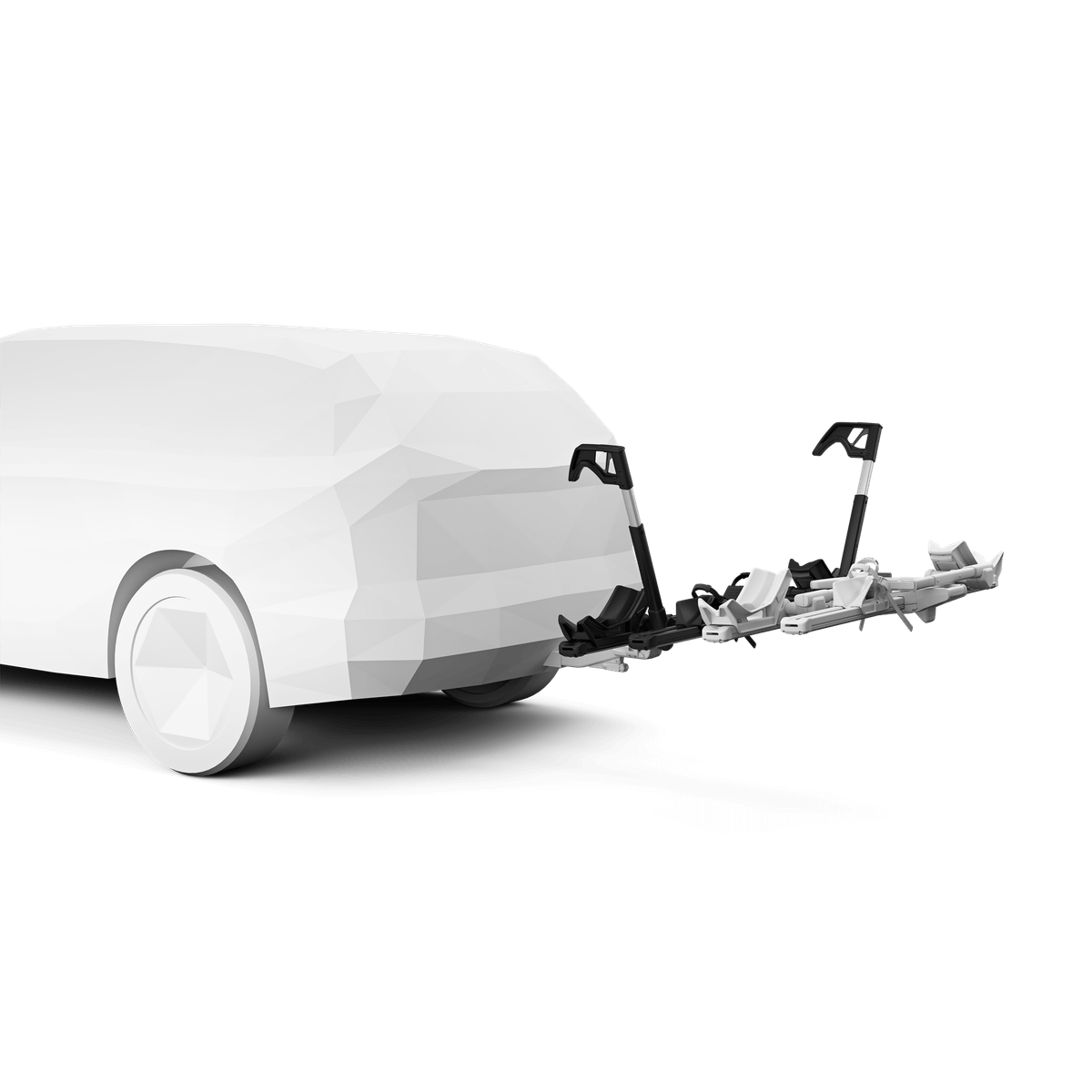 Thule Verse add-on - 2 Bike accessory for Thule hitch rack, enhances bike carrying capacity to 4 on 2-inch receivers.