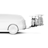 Thule Verse add-on - 2 Bike accessory for Thule hitch rack increasing capacity to 4 bikes, suitable for 2-inch receivers