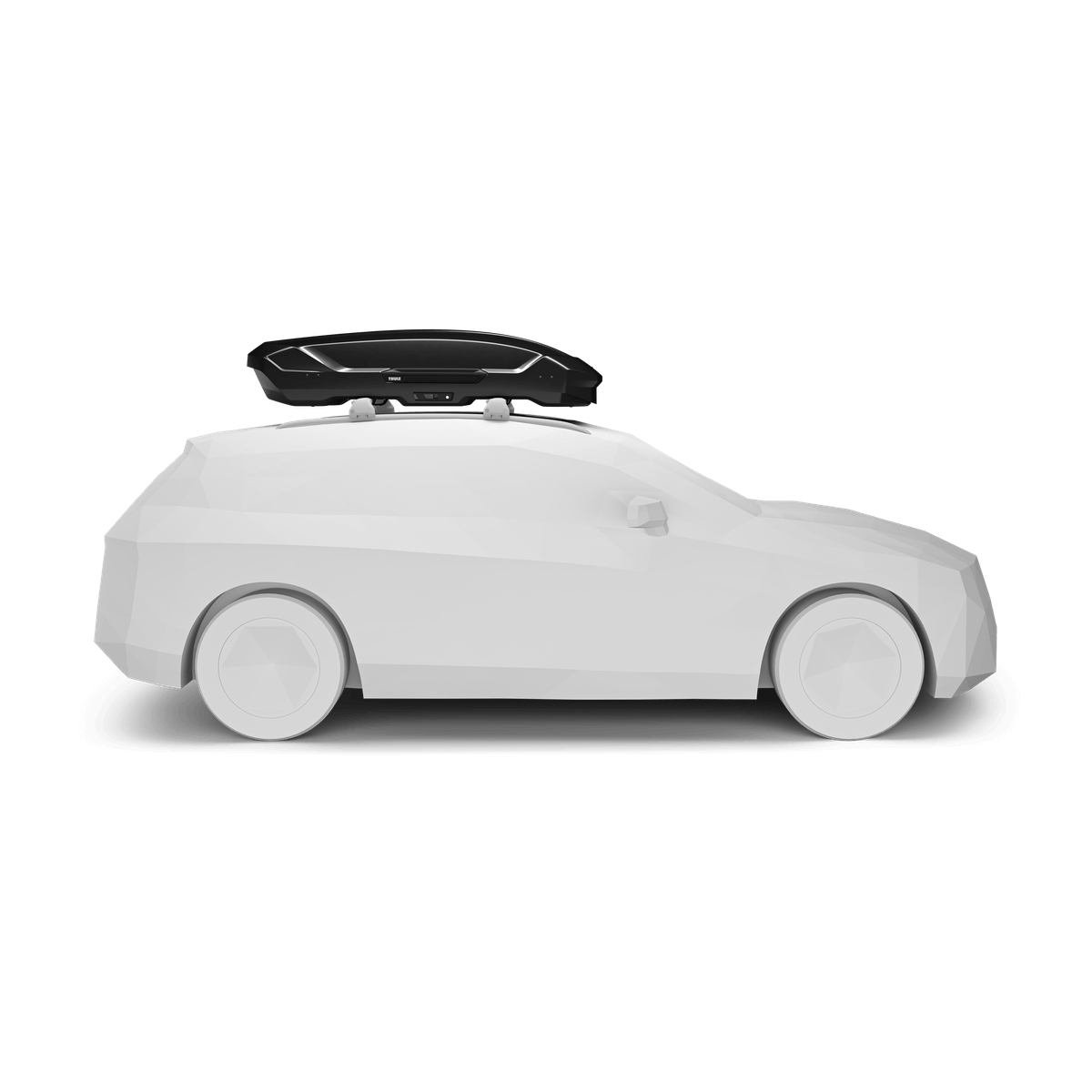 Thule Motion 3 Roof Box Glossy Black Cargo Carrier
