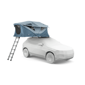 Thule Approach - Car Roof Top Tents by Thule, shown on car for adventure travel. Maximize interior space for comfort and fun.