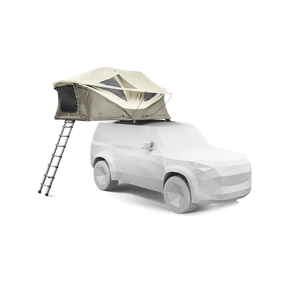 Car with Thule Approach - Car Roof Top Tents on top for adventure travel