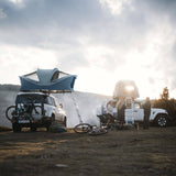 Thule Approach - Car Roof Top Tents on SUVs during an adventure expedition, showcasing spacious and comfortable camping setup by Thule.