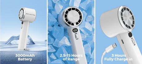 Flextail Max Handheld Fan Pro Portable Battery Travel Fan