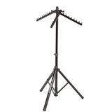 Portable Clothing Rack 3 Arms - Black