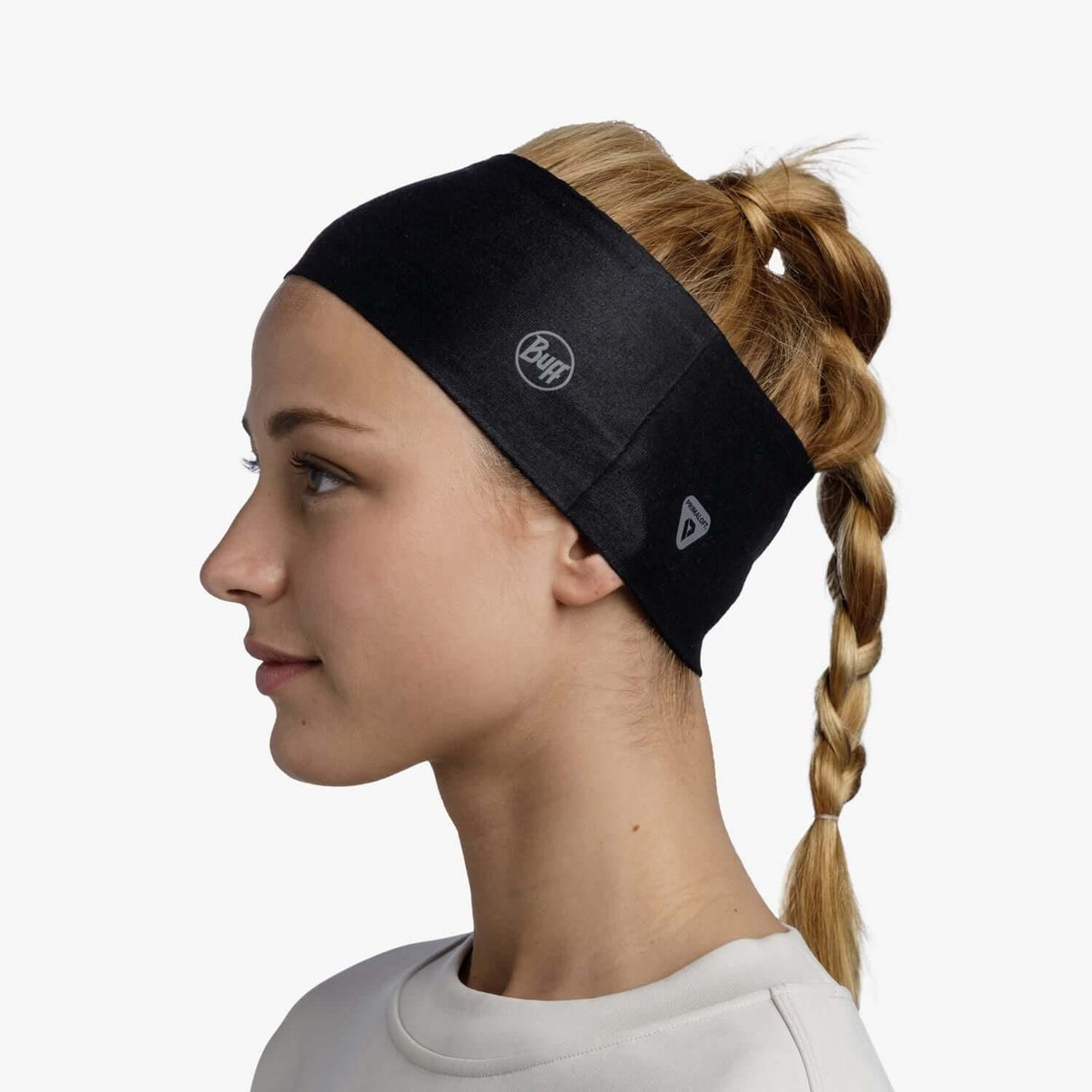 Buff ThermoNet Headband - Solid Black