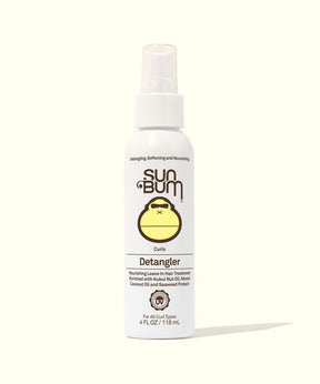 Sun Bum Curls Detangler Spray Anti Frizz Conditioner - 4 oz