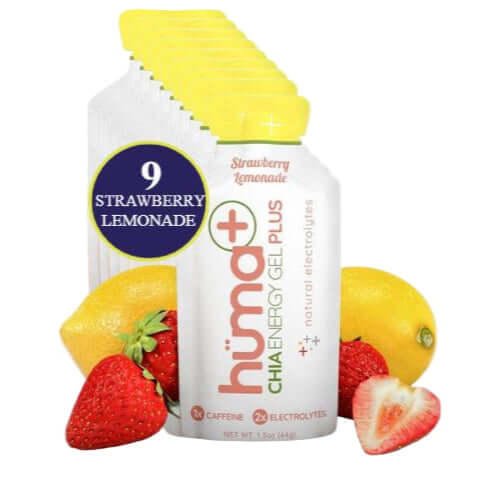 Huma Chia Energy Gel Plus - Strawberry Lemonade - 44g
