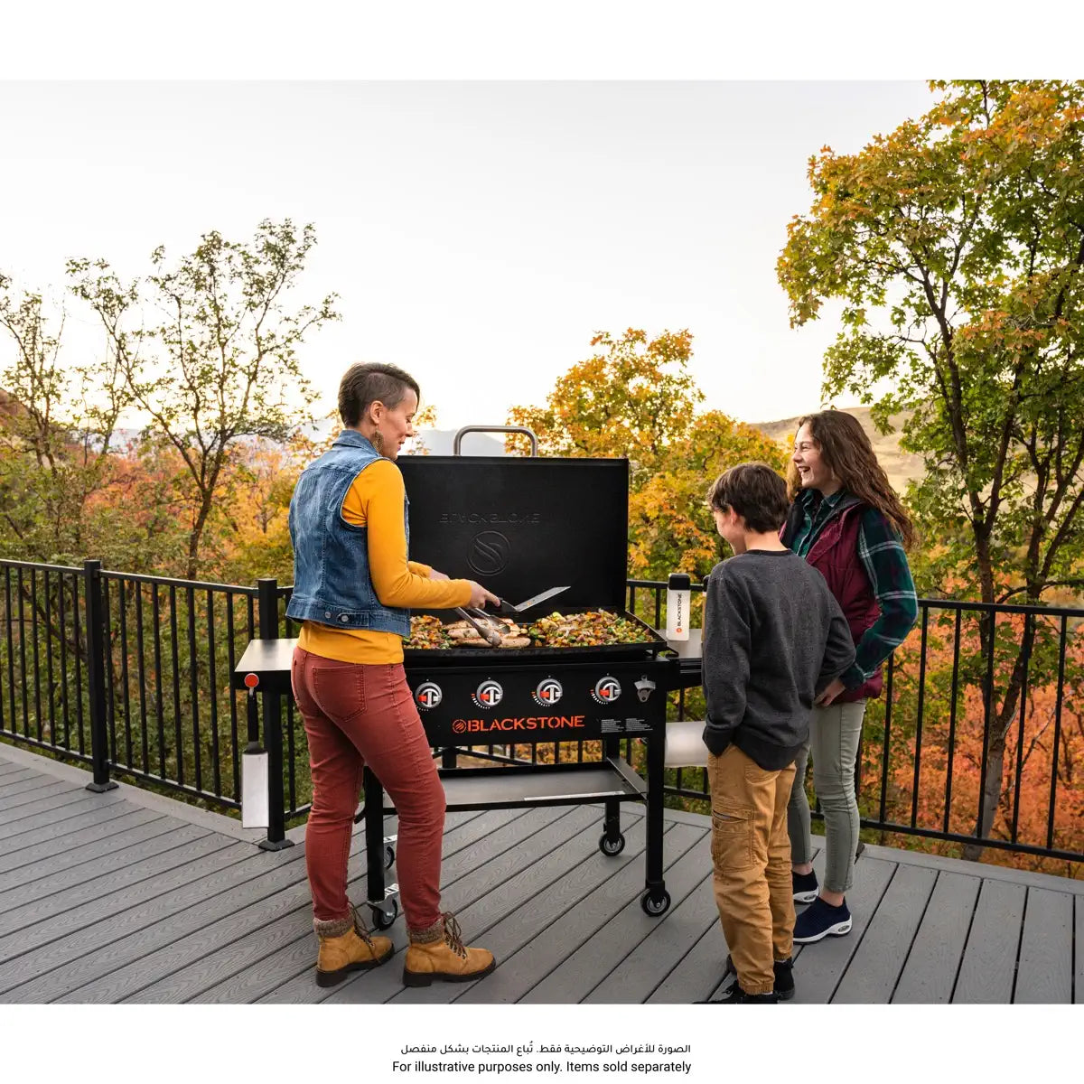 Blackstone 36 Inch Table Top Griddle With Hood - 4 Burners