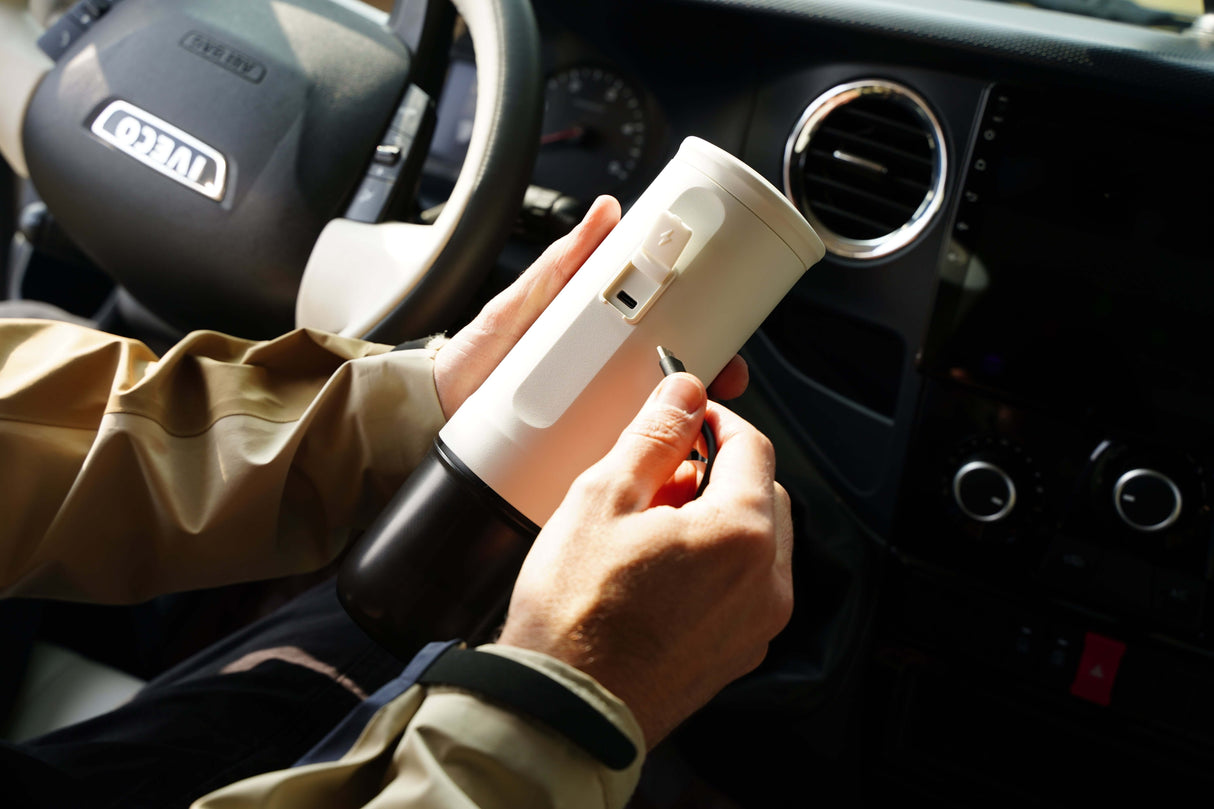 Outin Nano Portable Espresso Machine - Pearl White