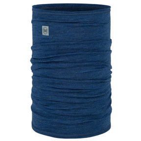 Buff Merino Lightweight Neckwear Multistripes Indigo