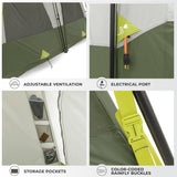 Core Equipment 8 Person Instant Cabin Performance Tent - 13' x 9'