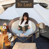 Core Equipment Oversized Padded Round Chair - Camping Chair